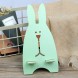 Cartoon Rabbit Wooden Mobile Phone Holder